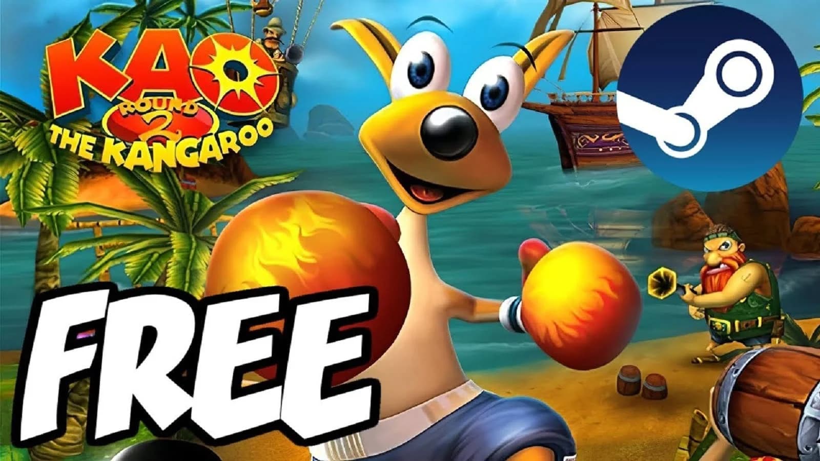У Steam можна безкоштовно отримати платформер Kao the Kangaroo: Round 2