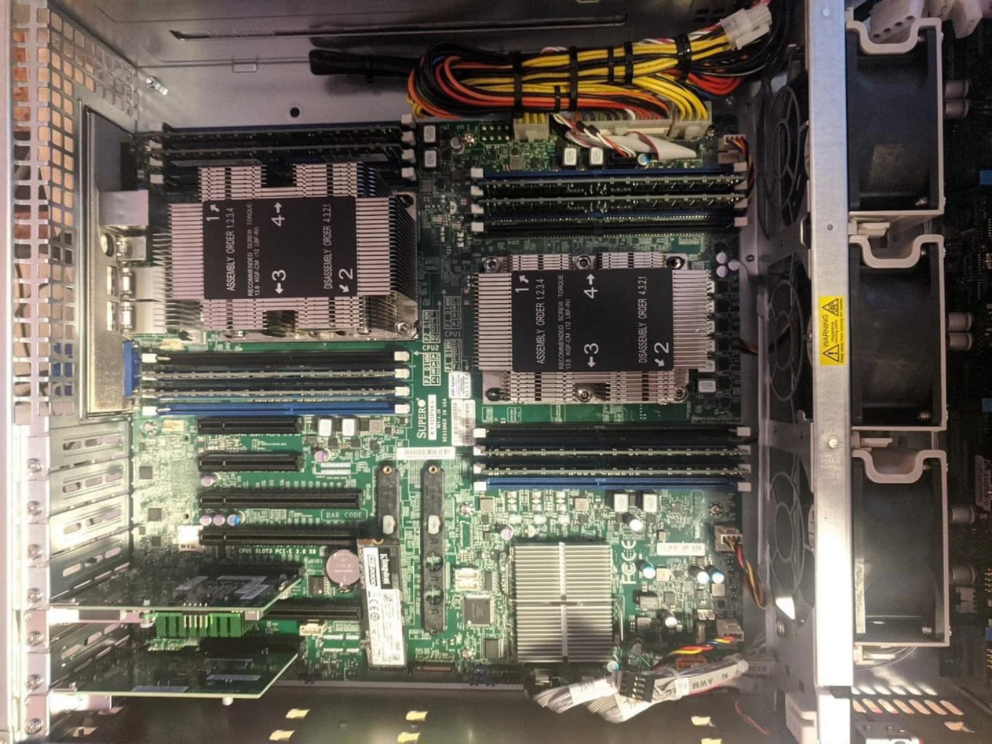 StingerYar sets record in dual Intel Xeon Silver 4210 category