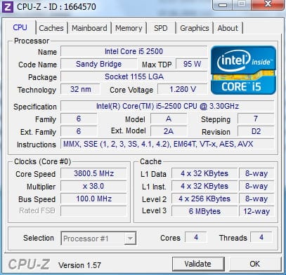 I5 2500 разгон по шине