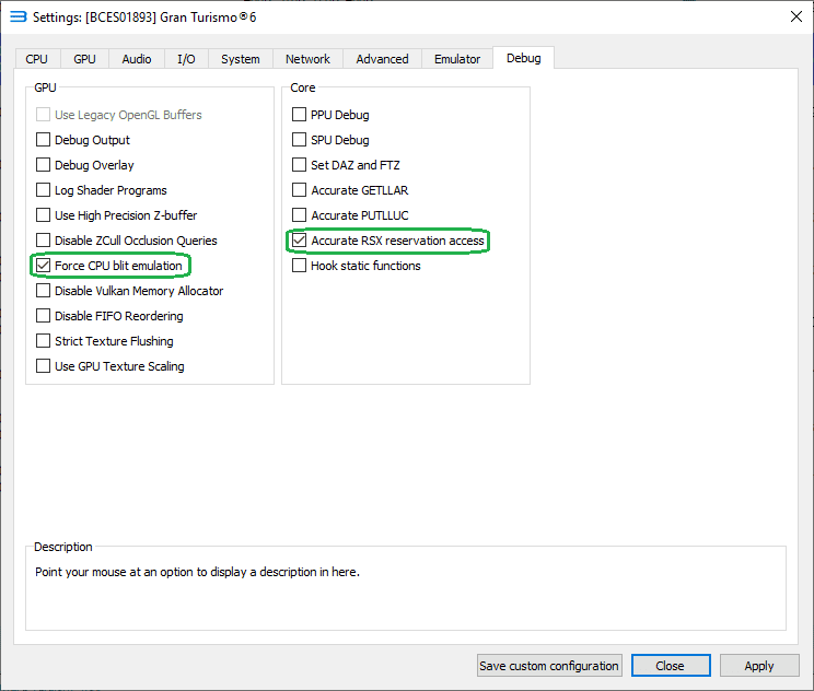 RPCS3 Settings - Gran Turismo Modding Hub