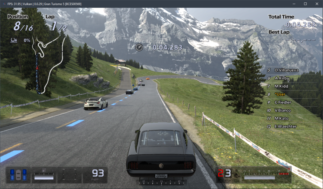 Gran Turismo 5 (GT5) / RTX 3080 4K / PS3 emulator for PC RPCS3 