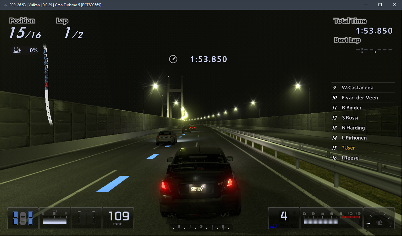 Playing Gran Turismo 5 on RPCS3 Emulator, Windows 11 Beta (RTX 3060 Ti,  Ryzen 5 5600x) 